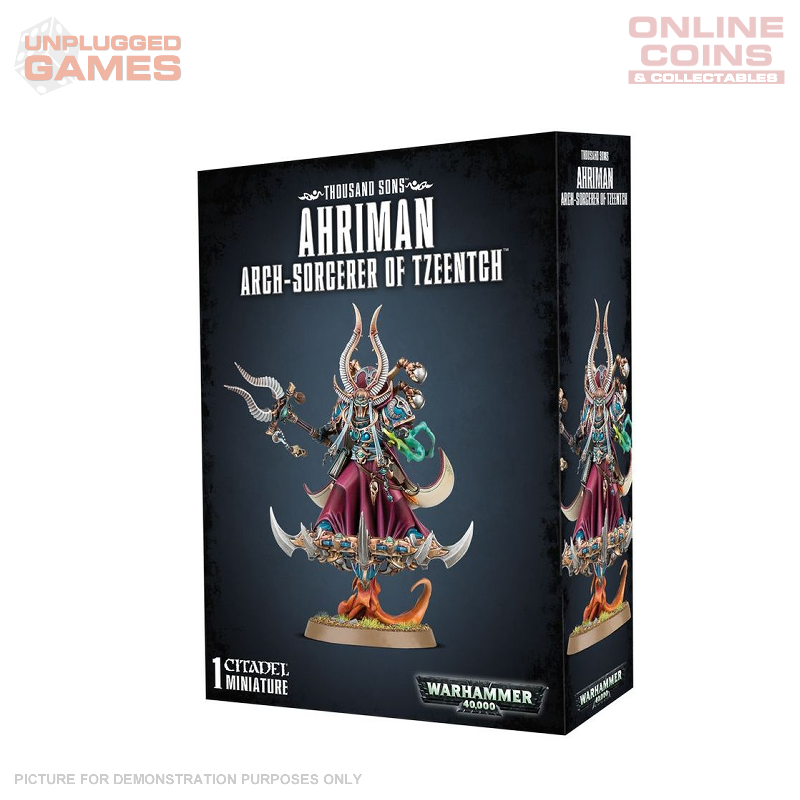 Warhammer 40,000 - Thousand Sons Ahriman Arch-Sorcerer of Tzeentch